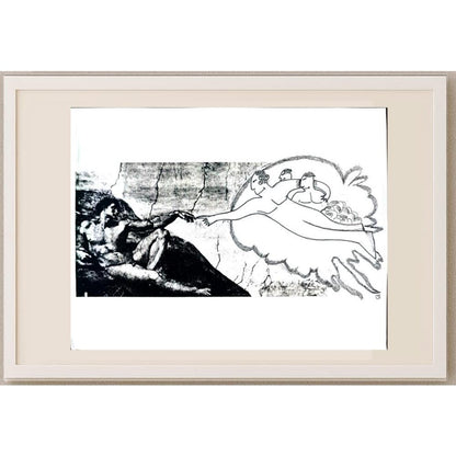 Unknown 29x21cm Orijinal Karikatür BOD02818