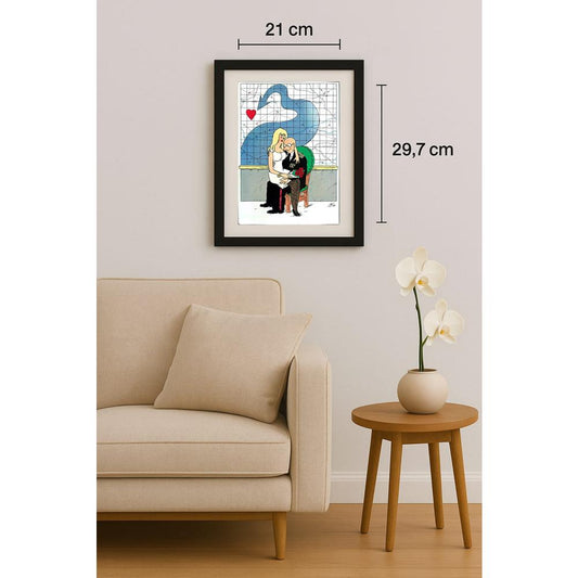 Semerenko Vladimir 29x21cm Orijinal Karikatür BOD02821