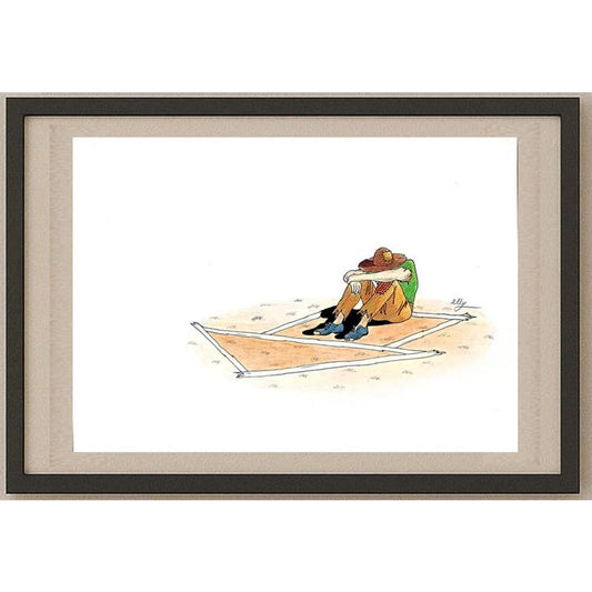 Majid Maghsoodi 29x21cm Orijinal Karikatür BOD02833
