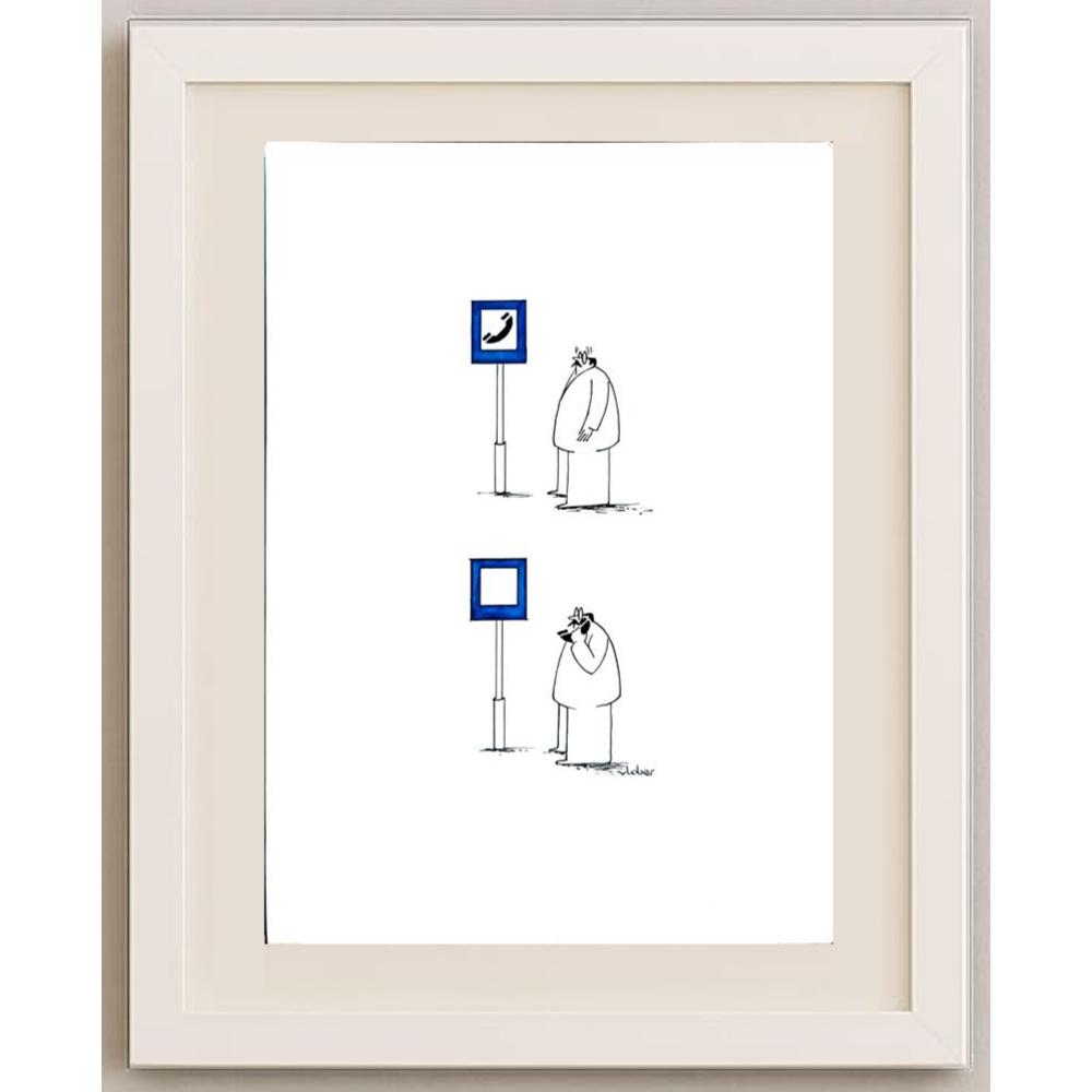 Vladimiras Beresniovas 29x21cm Orijinal Karikatür BOD02842