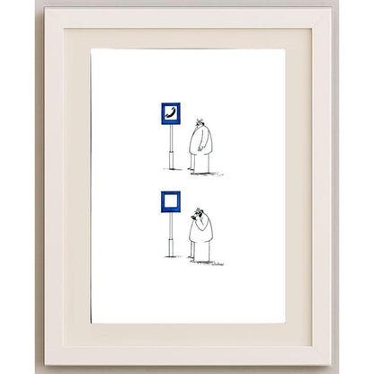 Vladimiras Beresniovas 29x21cm Orijinal Karikatür BOD02842