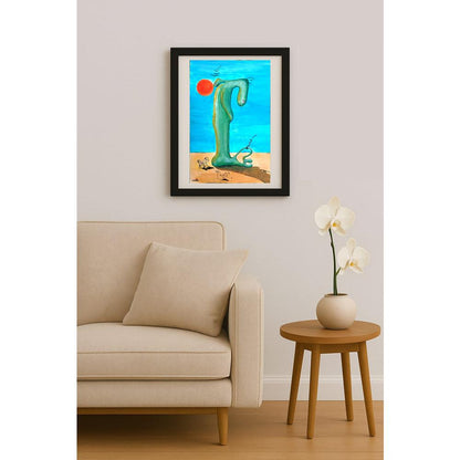 Soudabeh Memarzadeh 40x25cm Orijinal Karikatür BOD02866