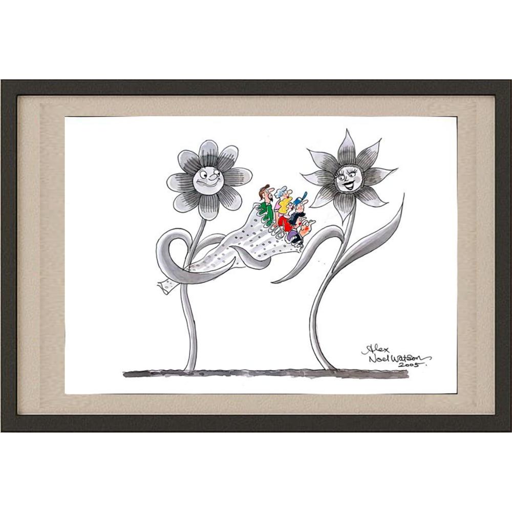Alex Noel Watson 29x21cm Orijinal Karikatür BOD02869