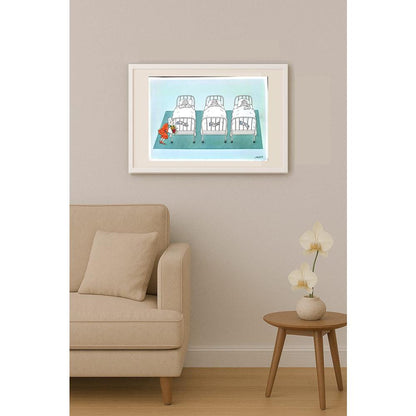 Toshiko Nishida 43x30cm Orijinal Karikatür BOD02875