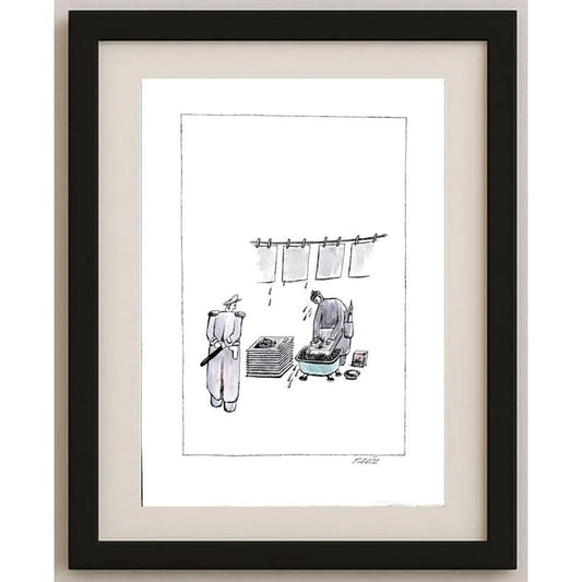 Milos Panig Pango 43x30cm Orijinal Karikatür BOD02885