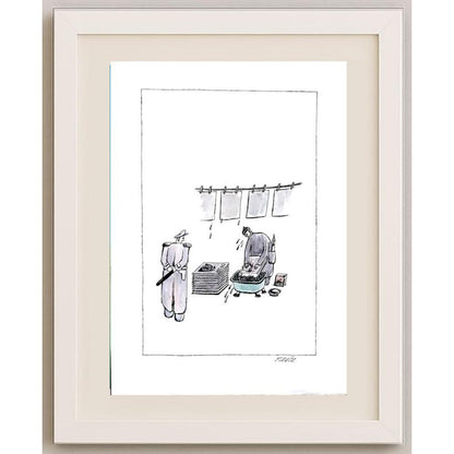 Milos Panig Pango 43x30cm Orijinal Karikatür BOD02885