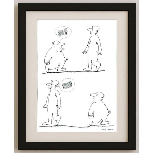 Meret Klıçev 43x30cm Orijinal Karikatür BOD02893