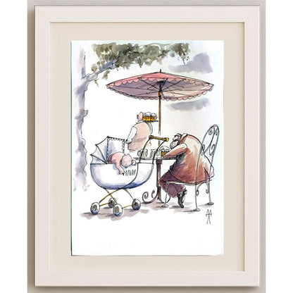 Bretislav Kovarik 29x21cm Orijinal Karikatür BOD02924