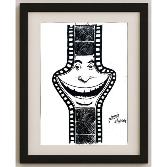 Kadir Canlı 29x21cm Orijinal Karikatür BOD02931