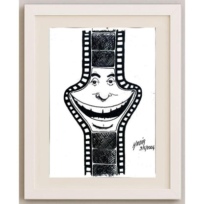 Kadir Canlı 29x21cm Orijinal Karikatür BOD02931