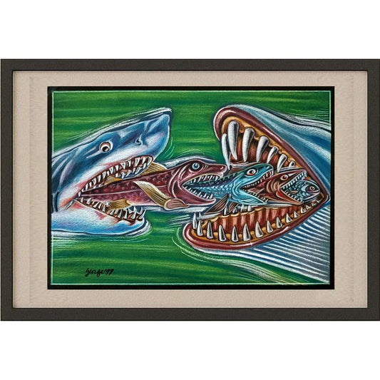 George Gavrileanu 29x21cm Orijinal Karikatür BOD02934