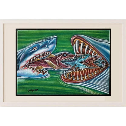 George Gavrileanu 29x21cm Orijinal Karikatür BOD02934