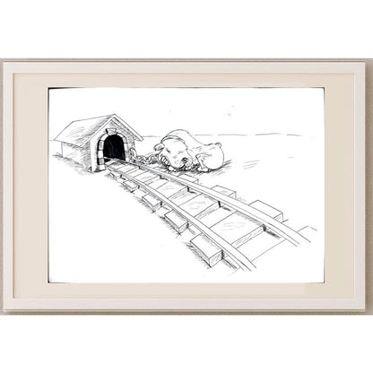 Tsvetelina Tsenkova 29x21cm Orijinal Karikatür BOD02936
