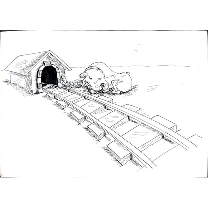 Tsvetelina Tsenkova 29x21cm Orijinal Karikatür BOD02936