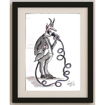 Leonte Nastase 29x21cm Orijinal Karikatür BOD02960