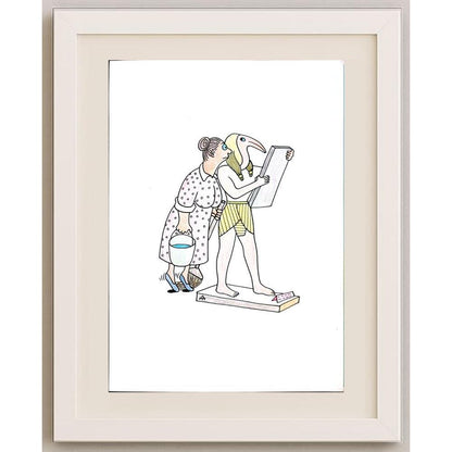 Alexei Talimonov 29x21cm Orijinal Karikatür BOD02971