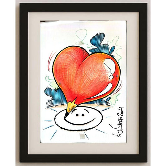 Mancos Sarro 29x21cm Orijinal Karikatür BOD02972