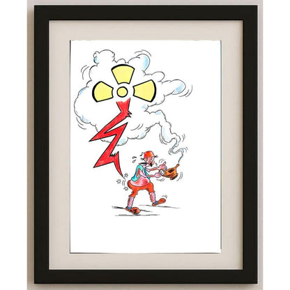 Carmen Niculina Misaila 29x21cm Orijinal Karikatür BOD02988