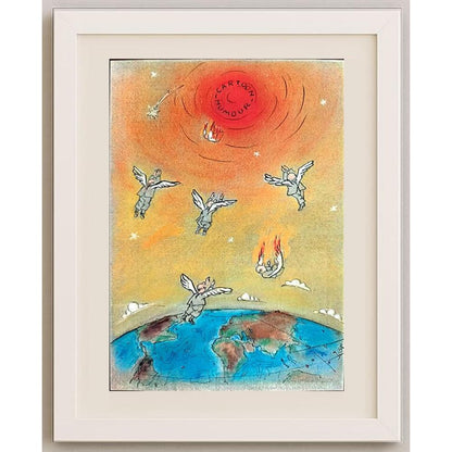 Irina Iosip 29x21cm Orijinal Karikatür BOD03000