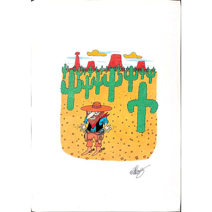 Alhas Careghi 29x21cm Orijinal Karikatür BOD03003