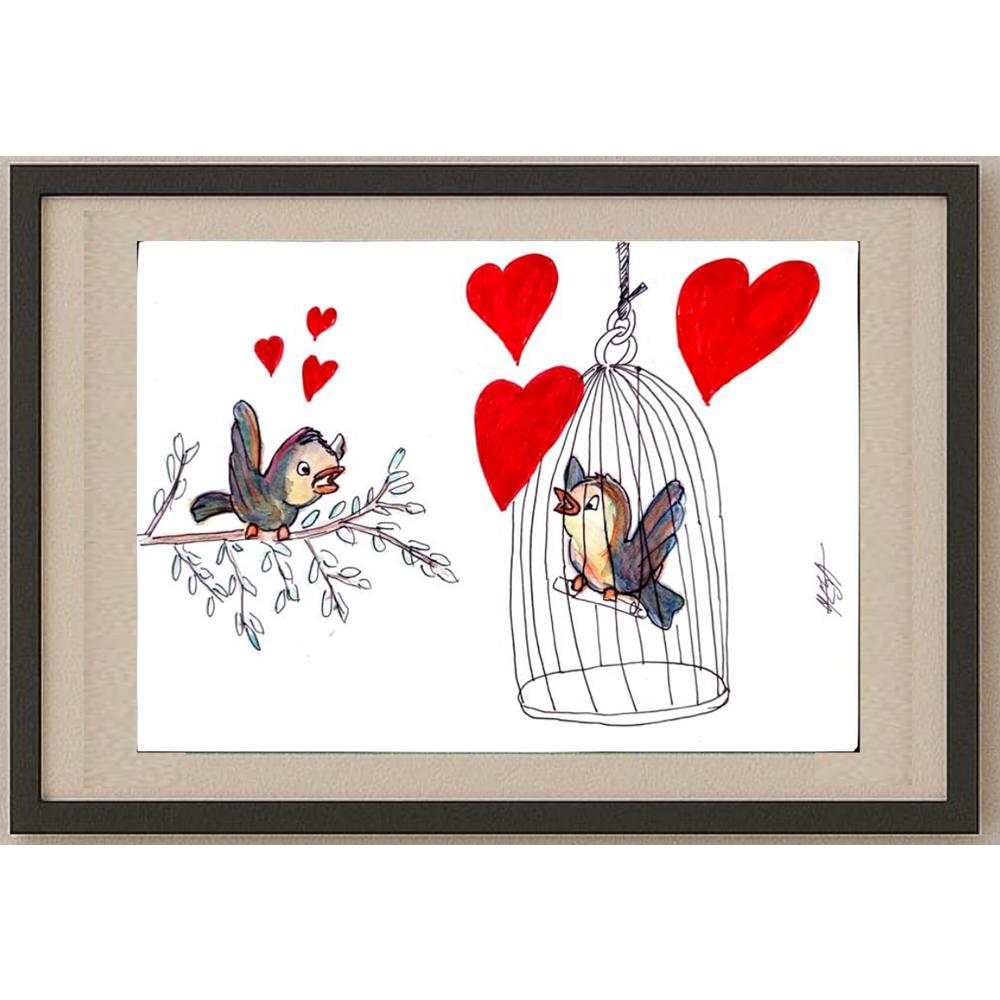 Nedeljko Deretic 29x21cm Orijinal Karikatür BOD03005