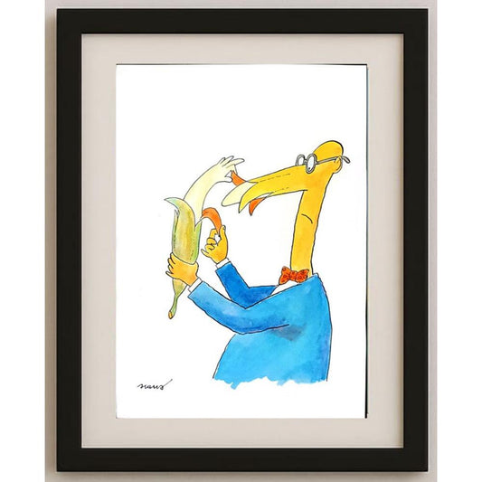 Ivan Haramija 29x21cm Orijinal Karikatür BOD03011