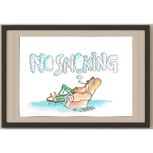 Shyam Mohan 29x21cm Orijinal Karikatür BOD03020