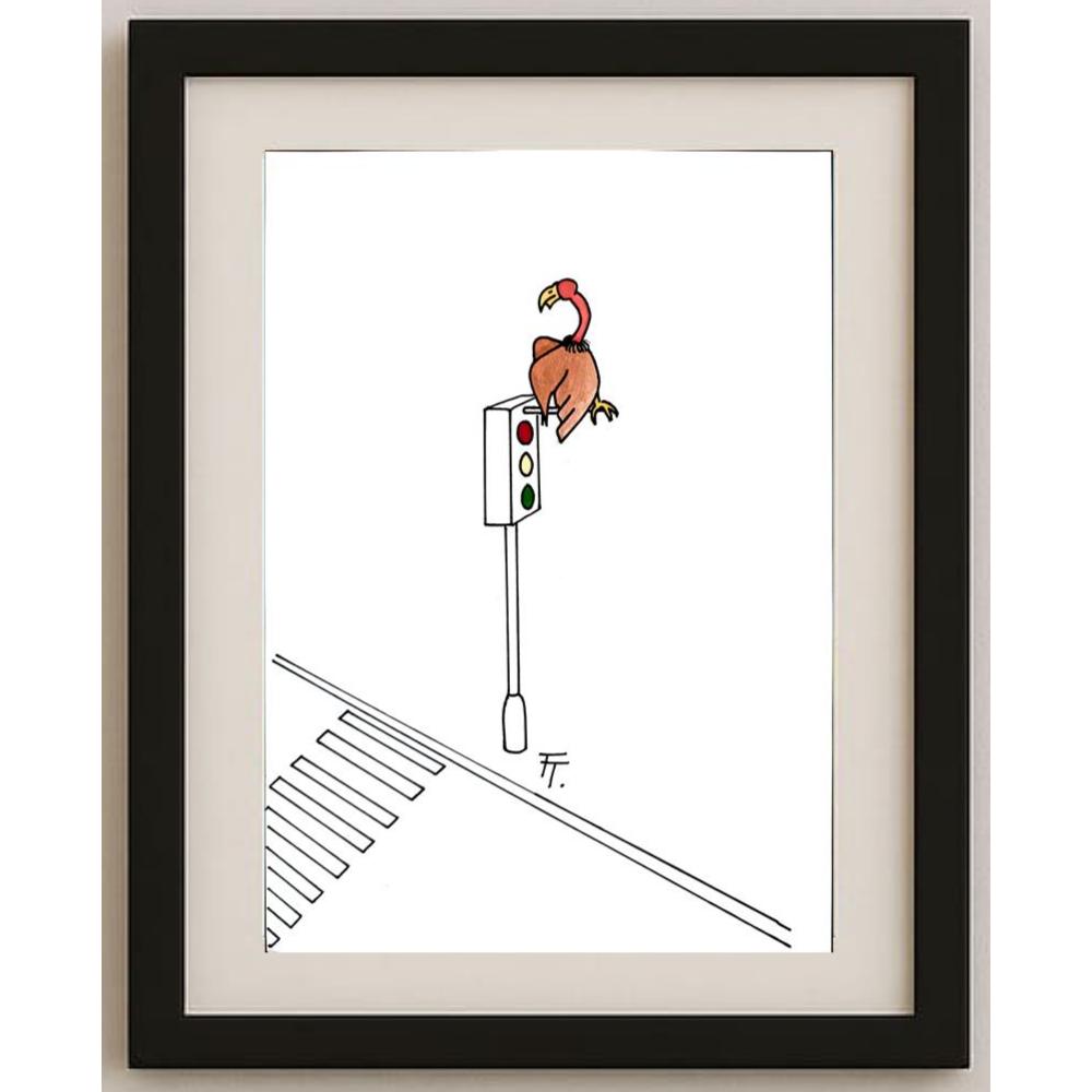 Tomas Trunecek 29x21cm Orijinal Karikatür BOD03021