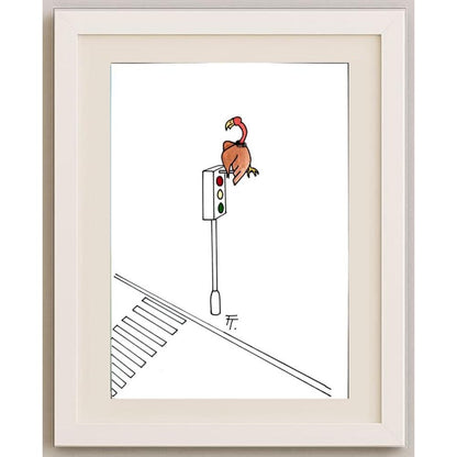 Tomas Trunecek 29x21cm Orijinal Karikatür BOD03021