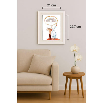 Sanchis Devado Juli 29x21cm Orijinal Karikatür BOD03022