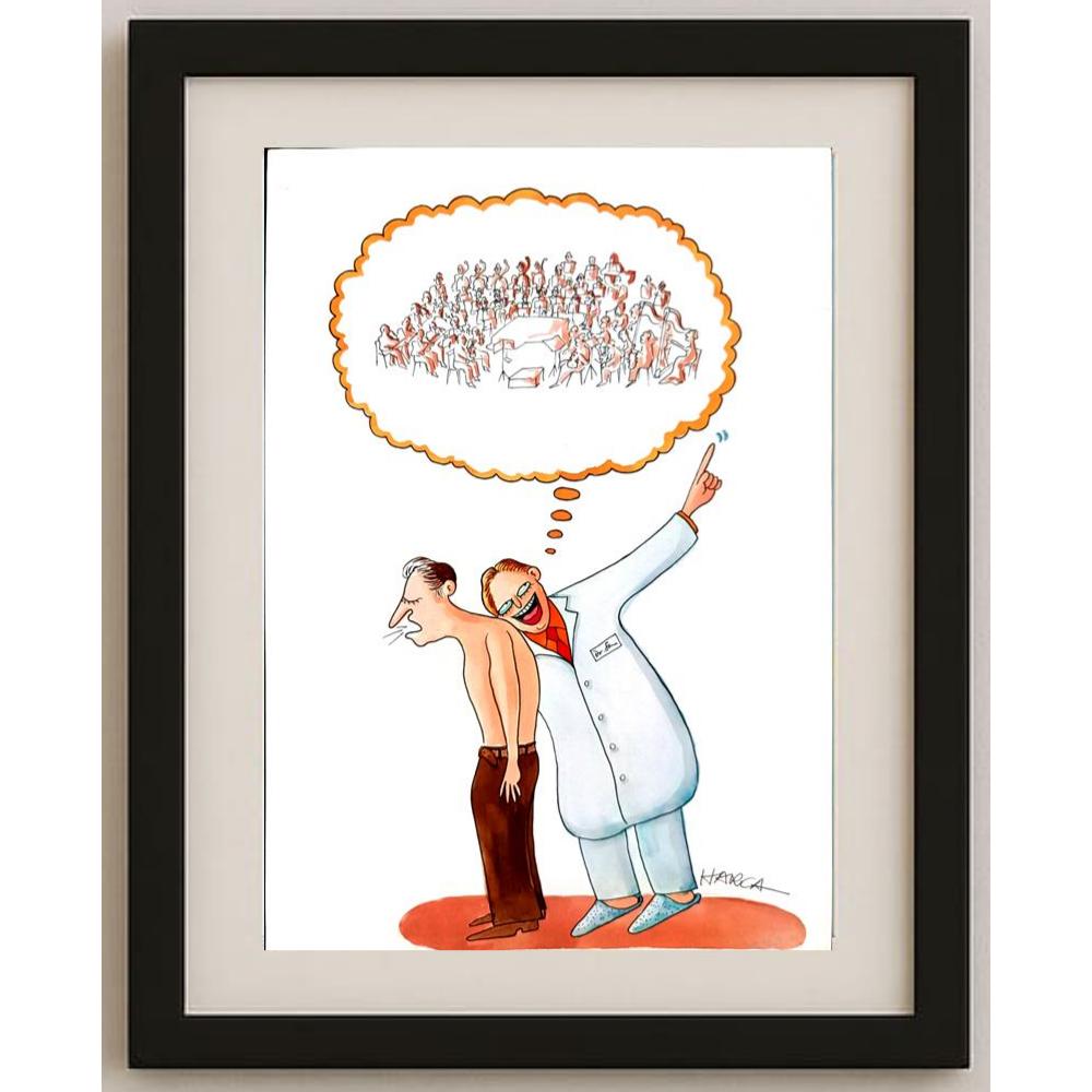 Sanchis Devado Juli 29x21cm Orijinal Karikatür BOD03022