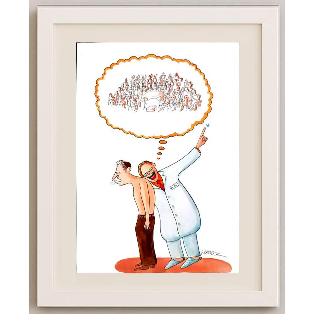Sanchis Devado Juli 29x21cm Orijinal Karikatür BOD03022