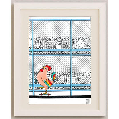 Mihai Danleiescu 29x21cm Orijinal Karikatür BOD03030