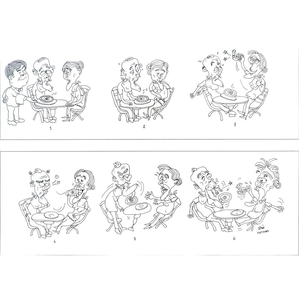 Phung Hai Le 29x21cm Orijinal Karikatür BOD03031