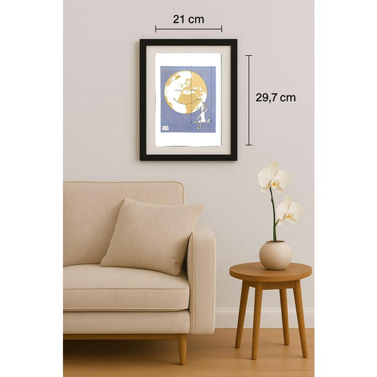 Niyazi Yoltaş 29x21cm Orijinal Karikatür BOD03032