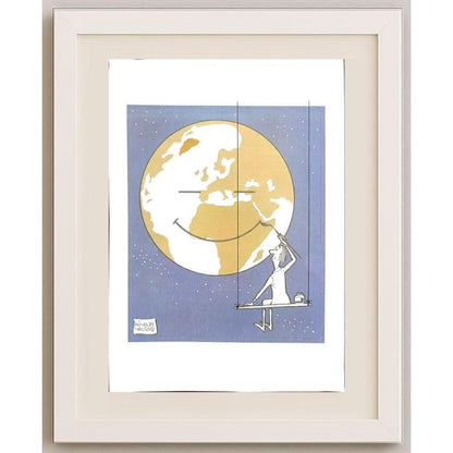 Niyazi Yoltaş 29x21cm Orijinal Karikatür BOD03032