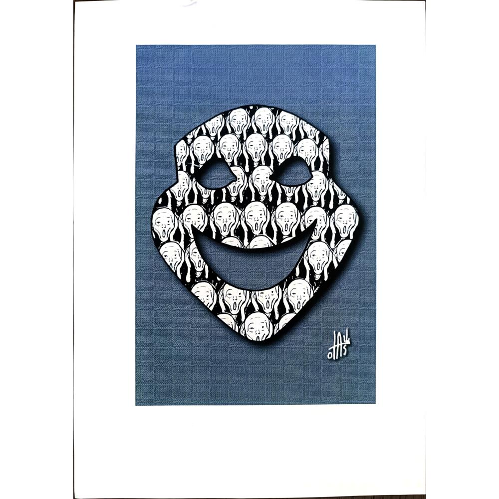 Nikola Otas 29x21cm Orijinal Karikatür BOD03033