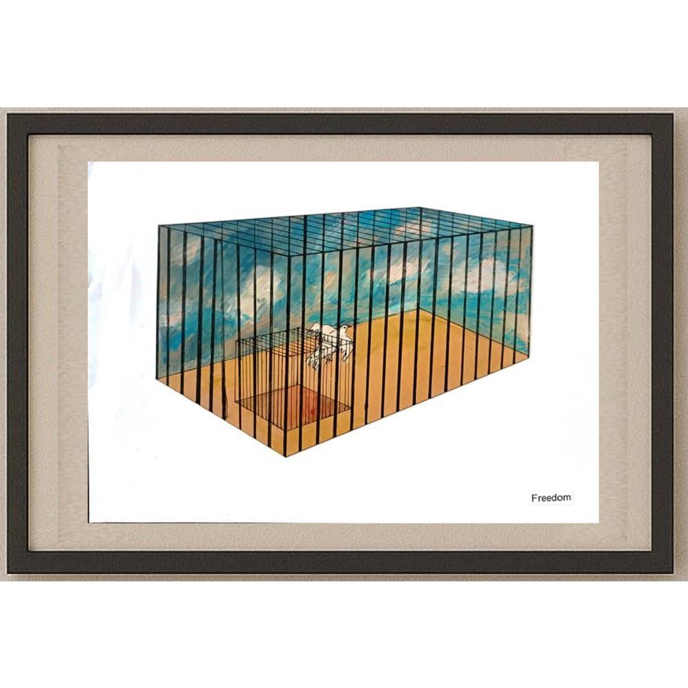 Michal Tatankiewicz 29x21cm Orijinal Karikatür BOD03036