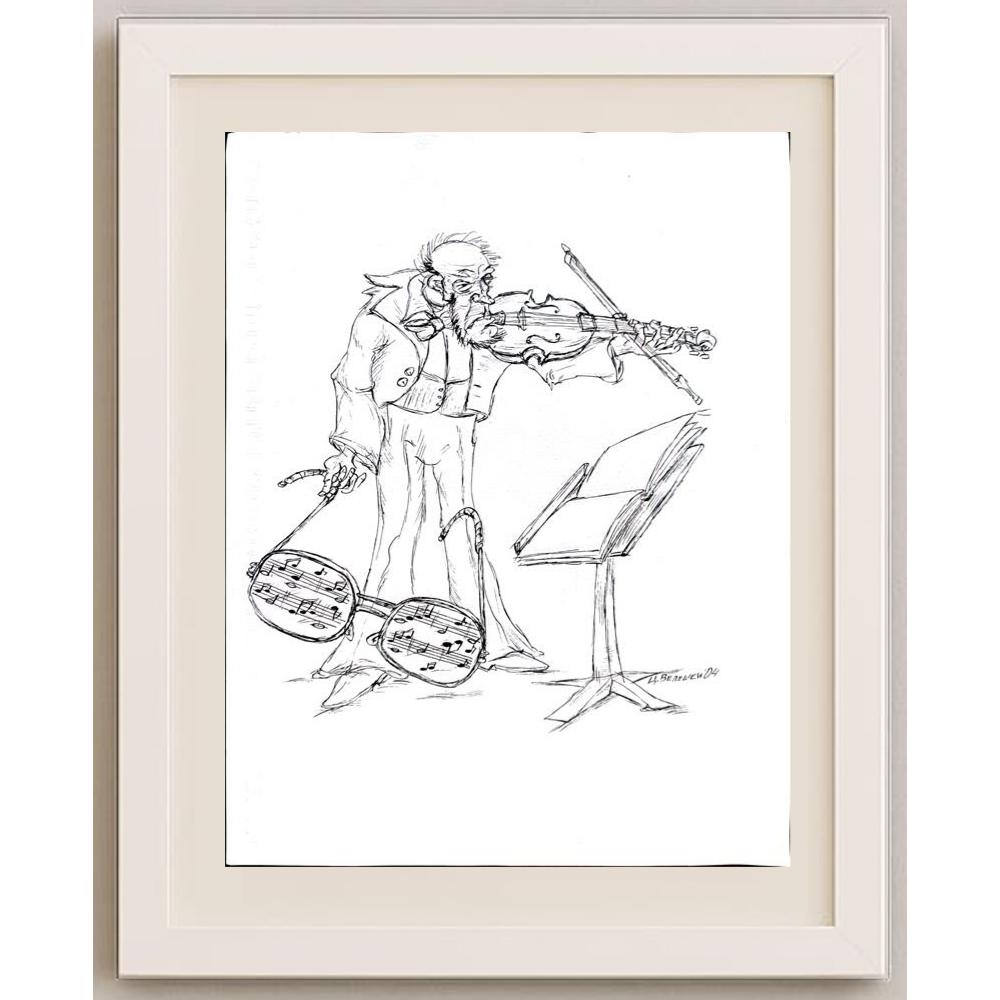 Tsvetomir Veleshky 35x25cm Orijinal Karikatür BOD03040