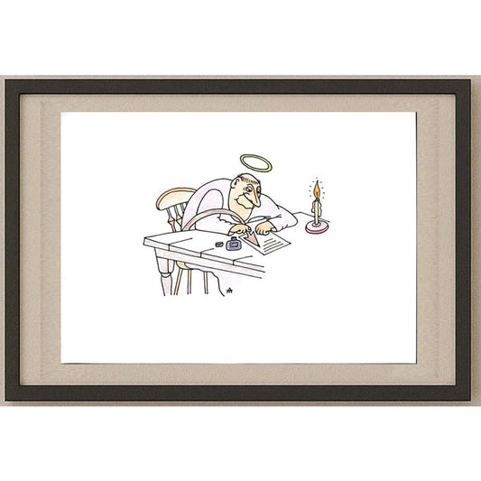 Alexei Talimonov 29x21cm Orijinal Karikatür BOD03048