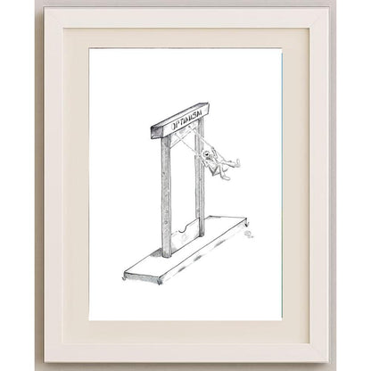 Erwin Pischel 29x21cm Orijinal Karikatür BOD03050