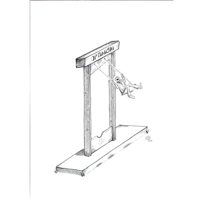 Erwin Pischel 29x21cm Orijinal Karikatür BOD03050
