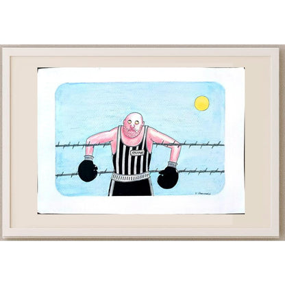 Vladimir Stevovic 29x21cm Orijinal Karikatür BOD03064