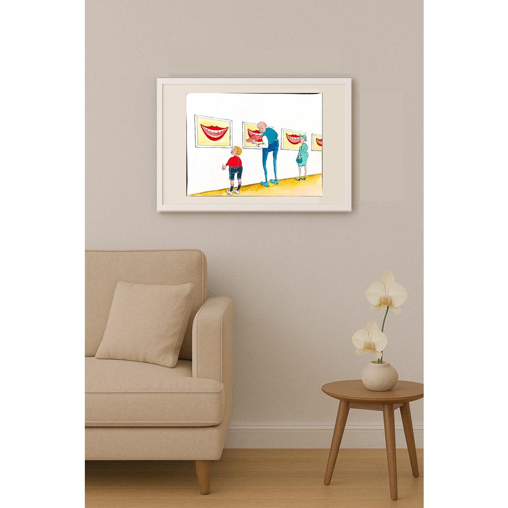 Tsocho Peev 35x25cm Orijinal Karikatür BOD03068