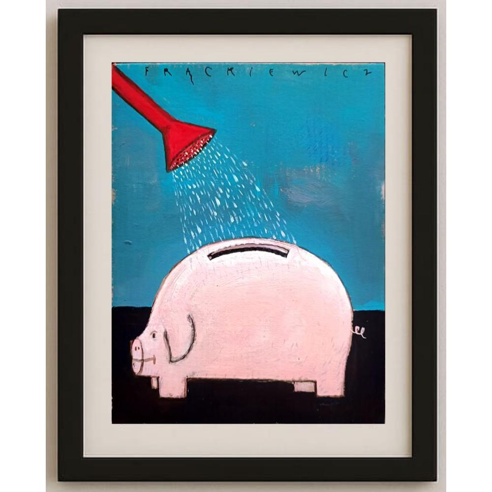 Jacek Frankckewicz 20x15cm Orijinal Karikatür BOD03071