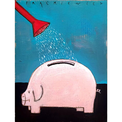 Jacek Frankckewicz 20x15cm Orijinal Karikatür BOD03071