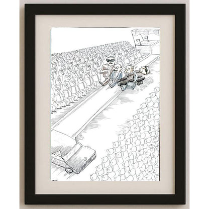 Vazifem Shoa 29x21cm Orijinal Karikatür BOD03079