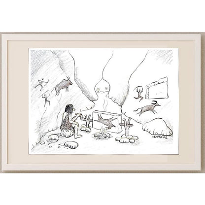 Musa Kayra 29x21cm Orijinal Karikatür BOD03095