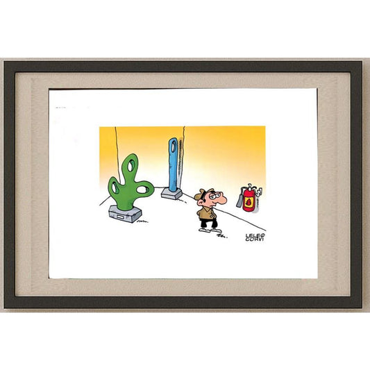 Gabriele Corvi 29x21cm Orijinal Karikatür BOD03102