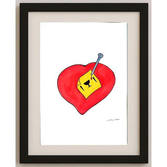 Angel Tchernaev 29x21cm Orijinal Karikatür BOD03104